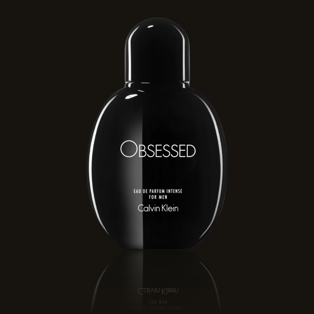 Calvin Klein Obsessed Intense parfumeprøve i mørk flakon – Mandedufte.dk