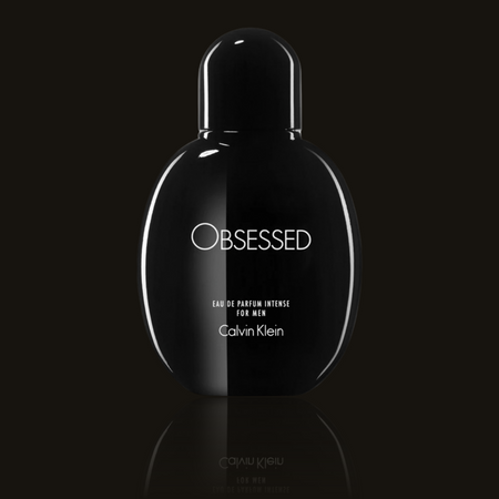 Calvin Klein Obsessed Intense parfumeprøve i mørk flakon – Mandedufte.dk