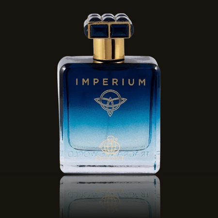 Fragrance World Imperium parfumeprøve i mørk flakon – Mandedufte.dk