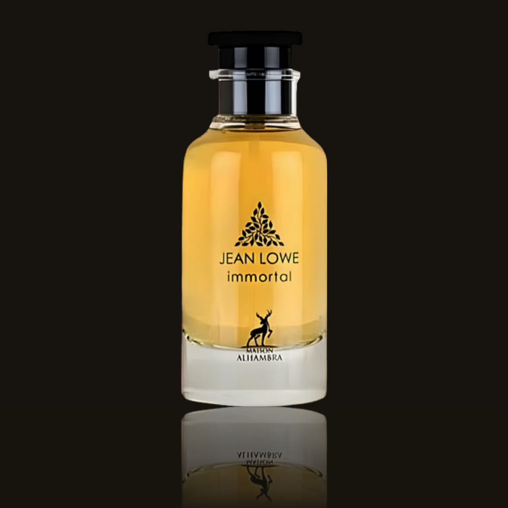 Maison Alhambra Jean Lowe Immortal parfumeprøve i mørk flakon – Mandedufte.dk