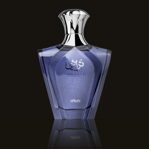 Afnan Turathi Blue Homme EDP parfumeprøve i mørk flakon – Mandedufte.dk