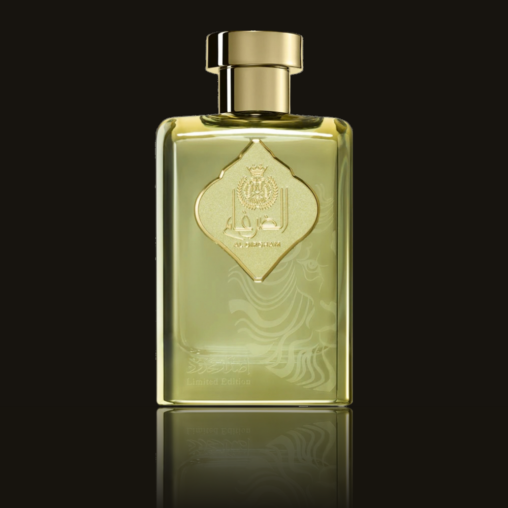 Ard Al Zaafaran Al Dirgham Limited Edition parfumeprøve i mørk flakon – Mandedufte.dk
