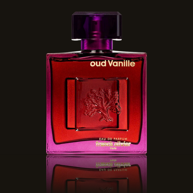 Franck Olivier Oud Vanille parfumeprøve i mørk flakon – Mandedufte.dk