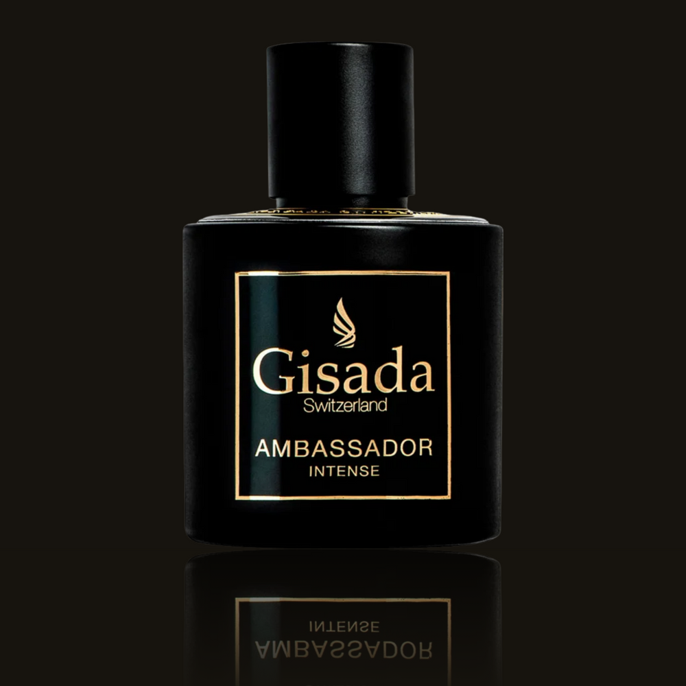 Gisada Ambassador Intense EDP parfumeprøve i mørk flakon – Mandedufte.dk