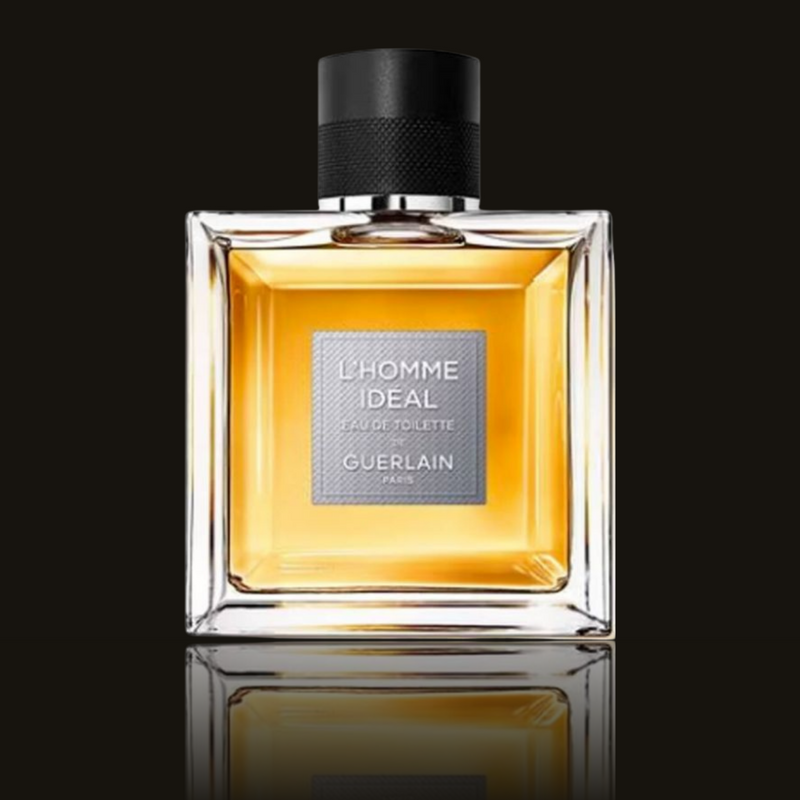 Guerlain L'Homme Idéal EDT parfumeprøve i mørk flakon – Mandedufte.dk