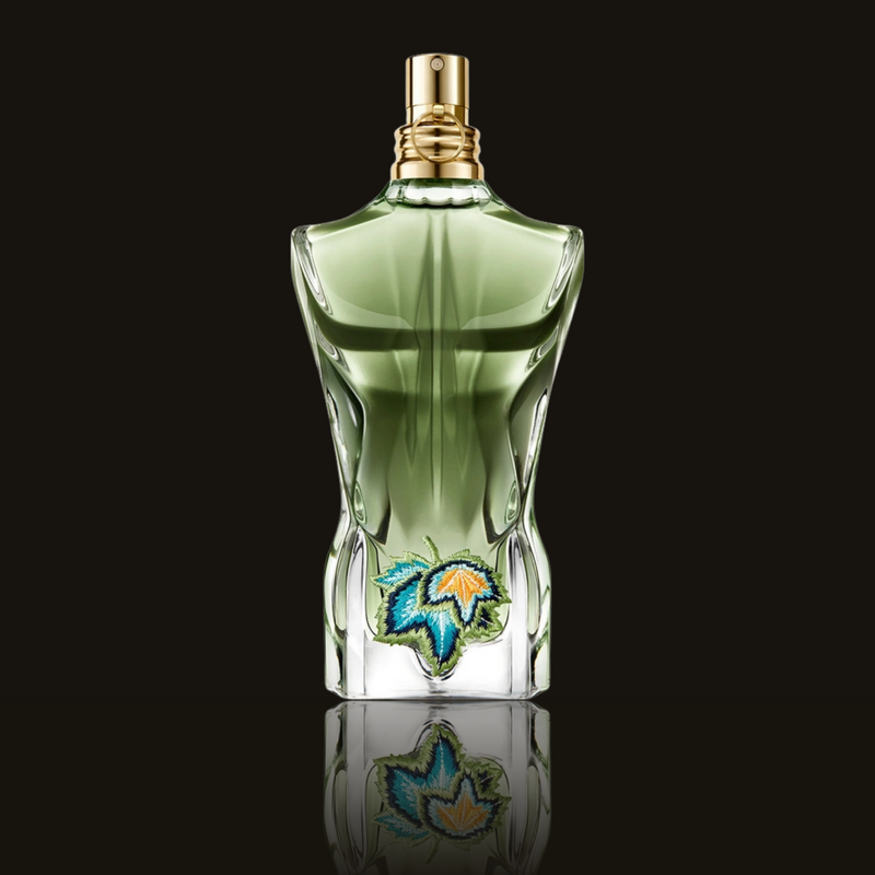 Jean Paul Gaultier Le Beau Paradise Garden EDP parfumeprøve i mørk flakon – Mandedufte.dk