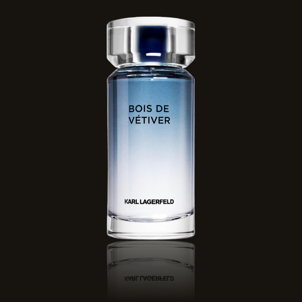 Karl Lagerfeld Bois de Vetiver parfumeprøve i mørk flakon – Mandedufte.dk