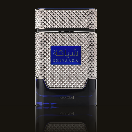 Khadlaj Shiyaaka Blue EDP parfumeprøve i mørk flakon – Mandedufte.dk