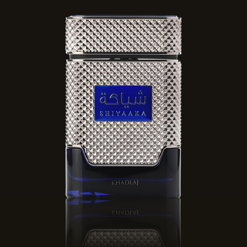 Khadlaj Shiyaaka Blue EDP parfumeprøve i mørk flakon – Mandedufte.dk