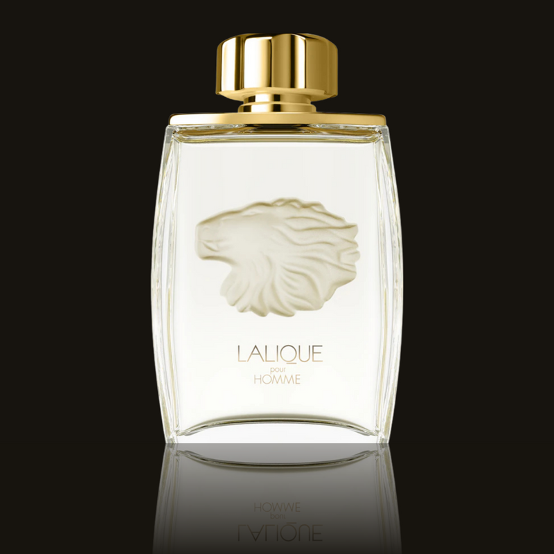 Lalique Pour Homme Lion parfumeprøve i mørk flakon – Mandedufte.dk