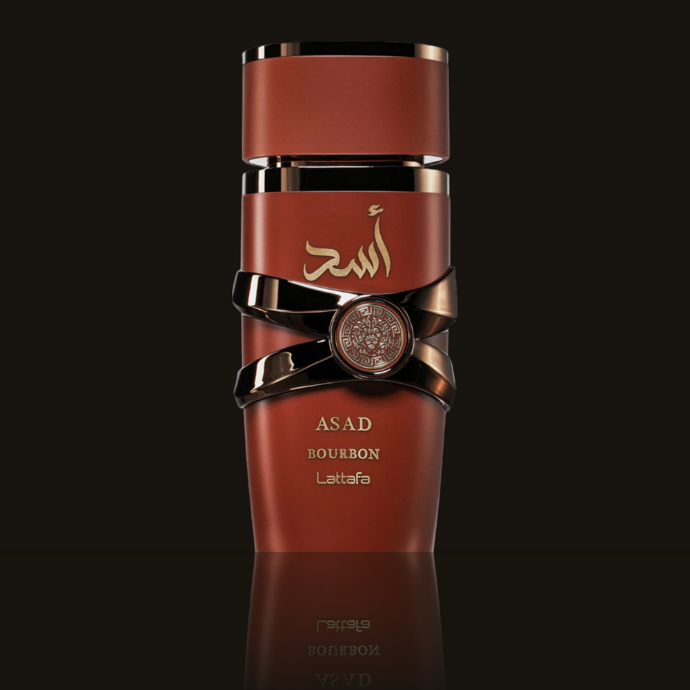 Lattafa Asad Bourbon EDP parfumeprøve i mørk flakon – Mandedufte.dk