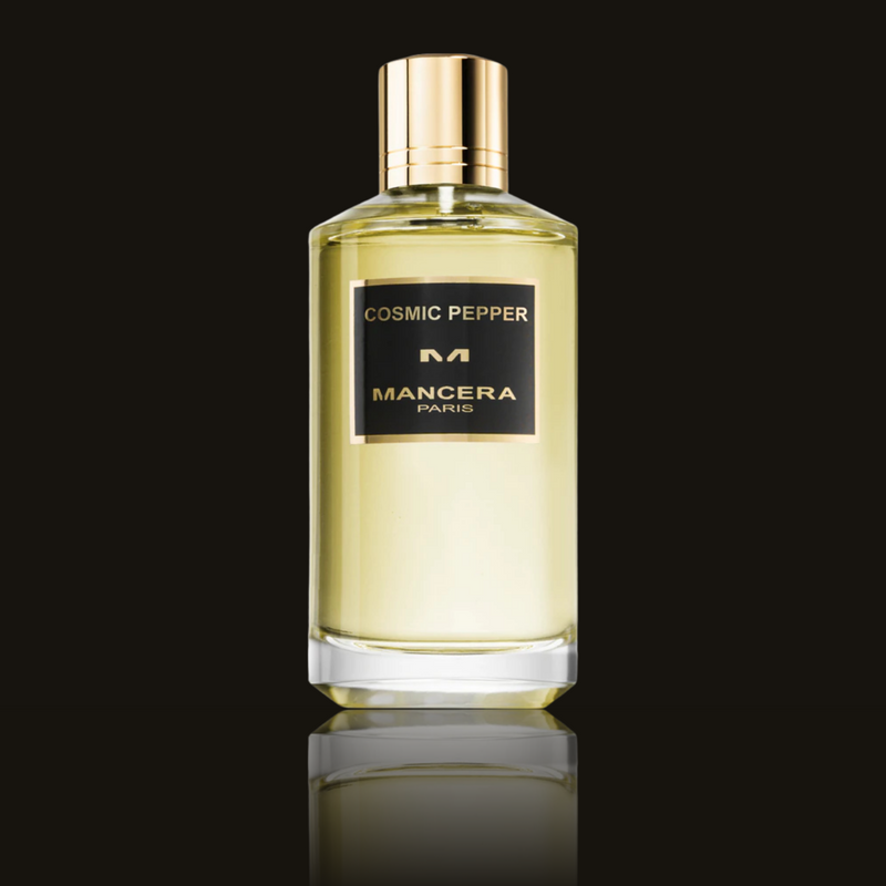 Mancera Cosmic Pepper EDP parfumeprøve i mørk flakon – Mandedufte.dk