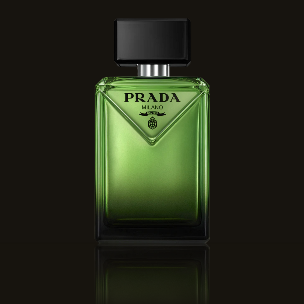 Prada Paradigme parfumeprøve i mørk flakon – Mandedufte.dk