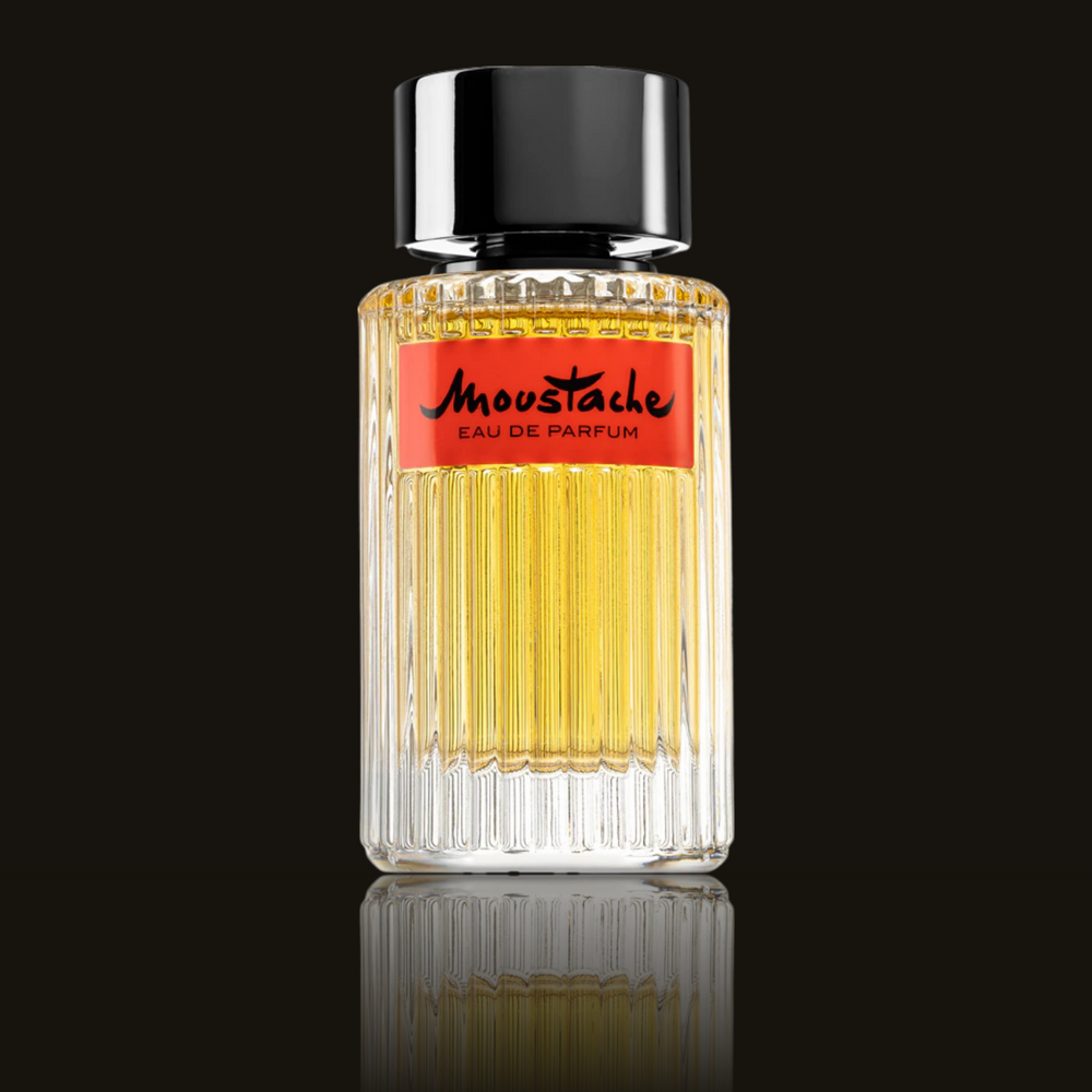 Rochas Moustache EDP parfumeprøve i mørk flakon – Mandedufte.dk