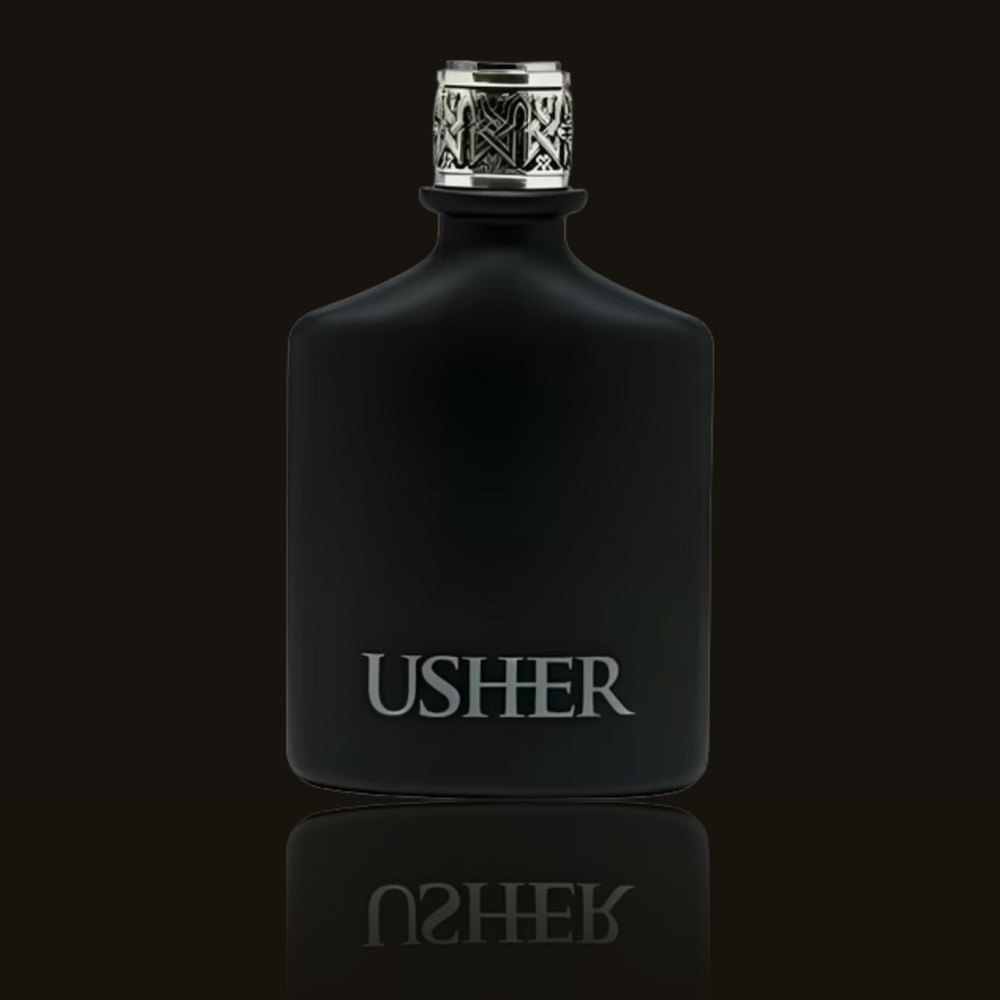 Usher He Usher parfumeprøve i mørk flakon – Mandedufte.dk
