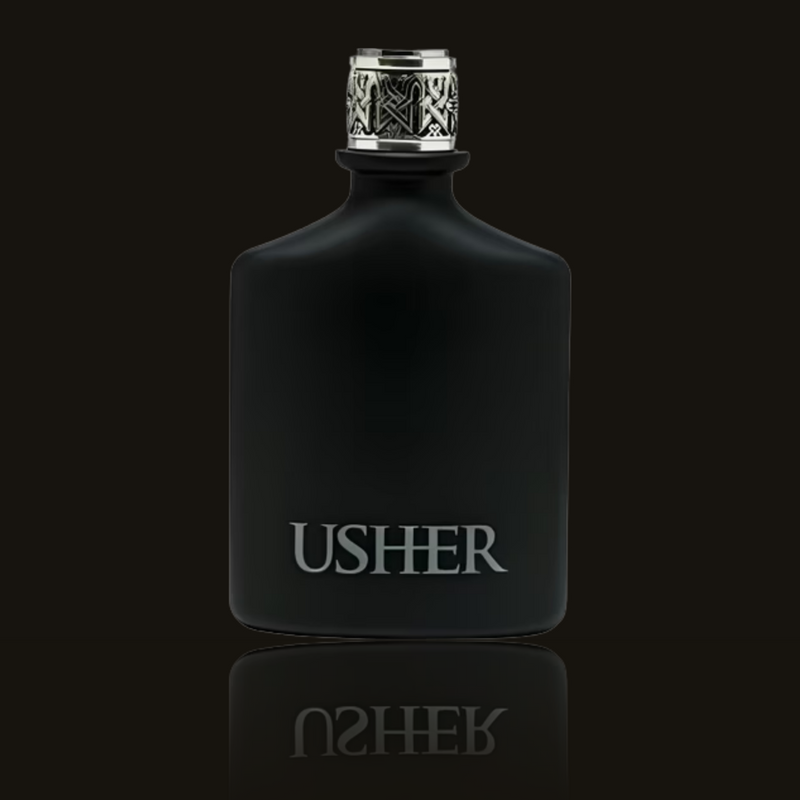 Usher He Usher parfumeprøve i mørk flakon – Mandedufte.dk