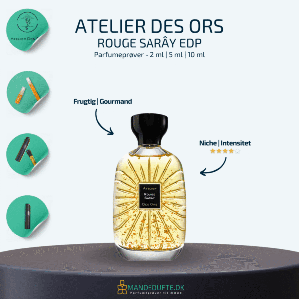 Atelier des ors rouge sarây