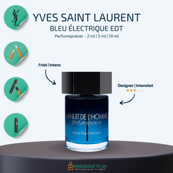 Yves saint laurent bleu électrique