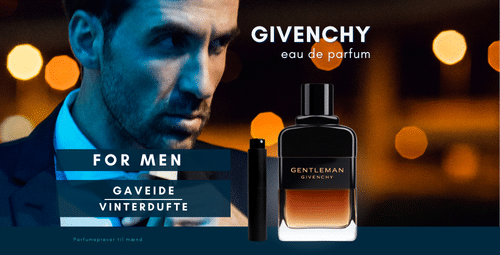 Mandedufte, parfumeprøver, gave ide, vinterdufte.