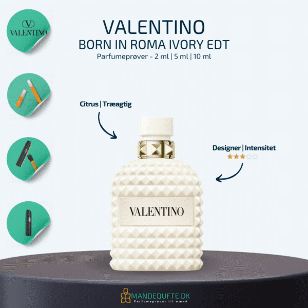 Valentino born in roma ivory